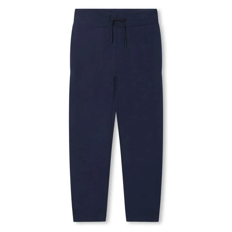 Boys Navy Jogging Bottoms