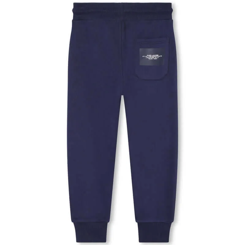 Boys Navy Jogging Bottoms
