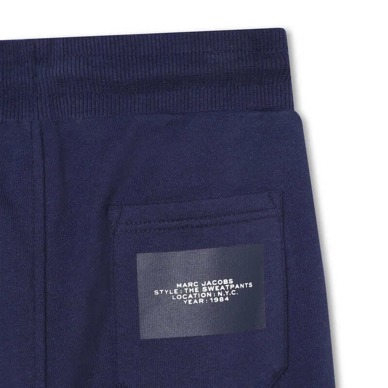 Boys Navy Jogging Bottoms