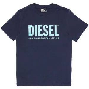 Boys Navy Living Print T-Shirt
