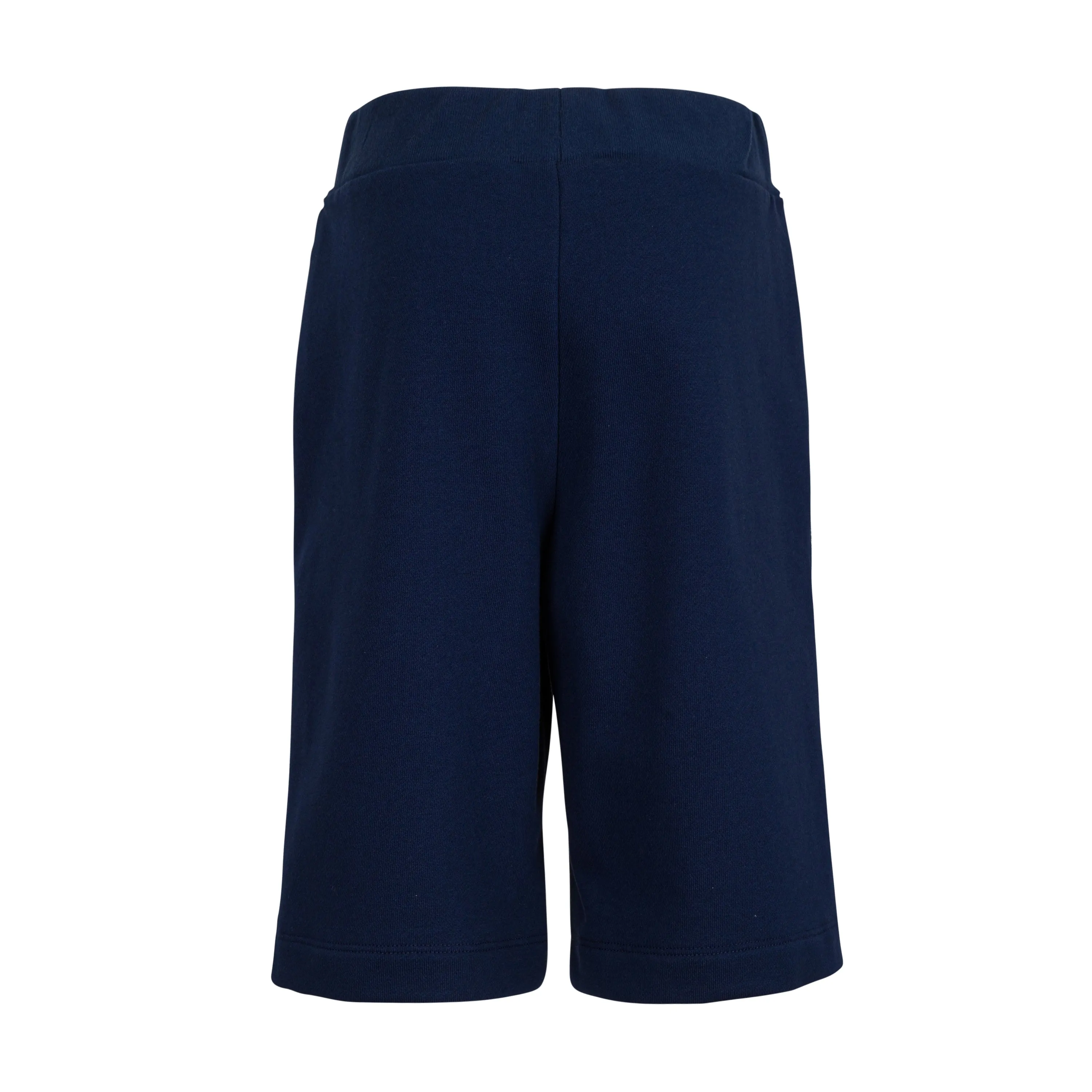 Boys Navy Logo Jersey Shorts