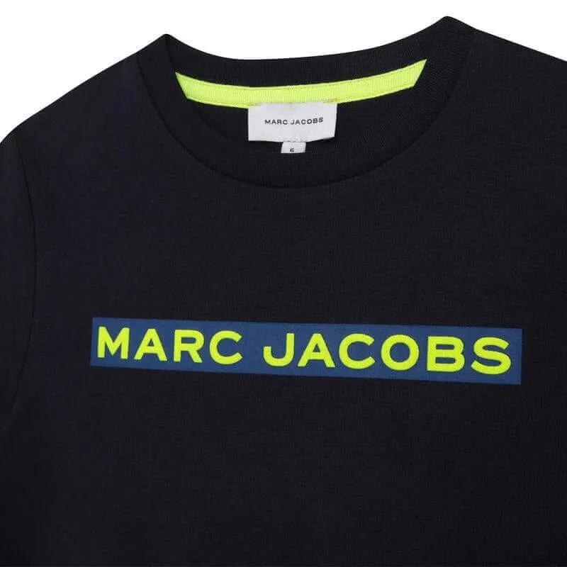 Boys Navy Logo  T-shirt