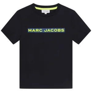 Boys Navy Logo  T-shirt
