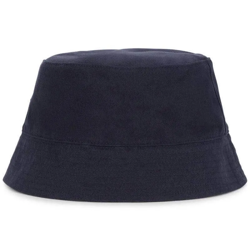 Boys Navy Reversible Monogram Bucket Hat