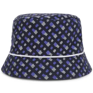 Boys Navy Reversible Monogram Bucket Hat