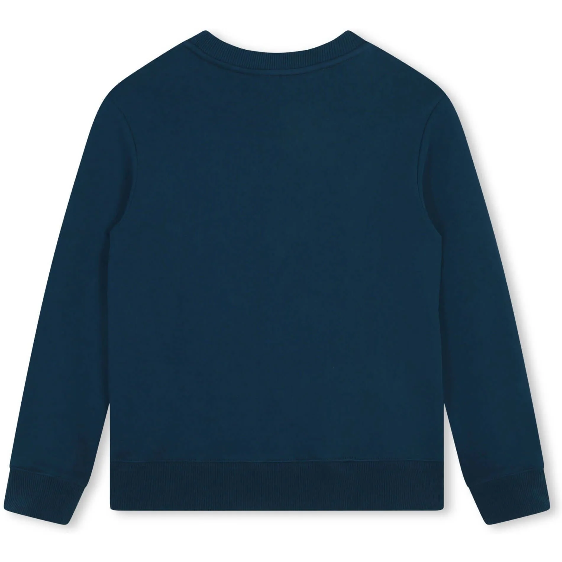 Boys Organic Teal Logo Sweatshirt