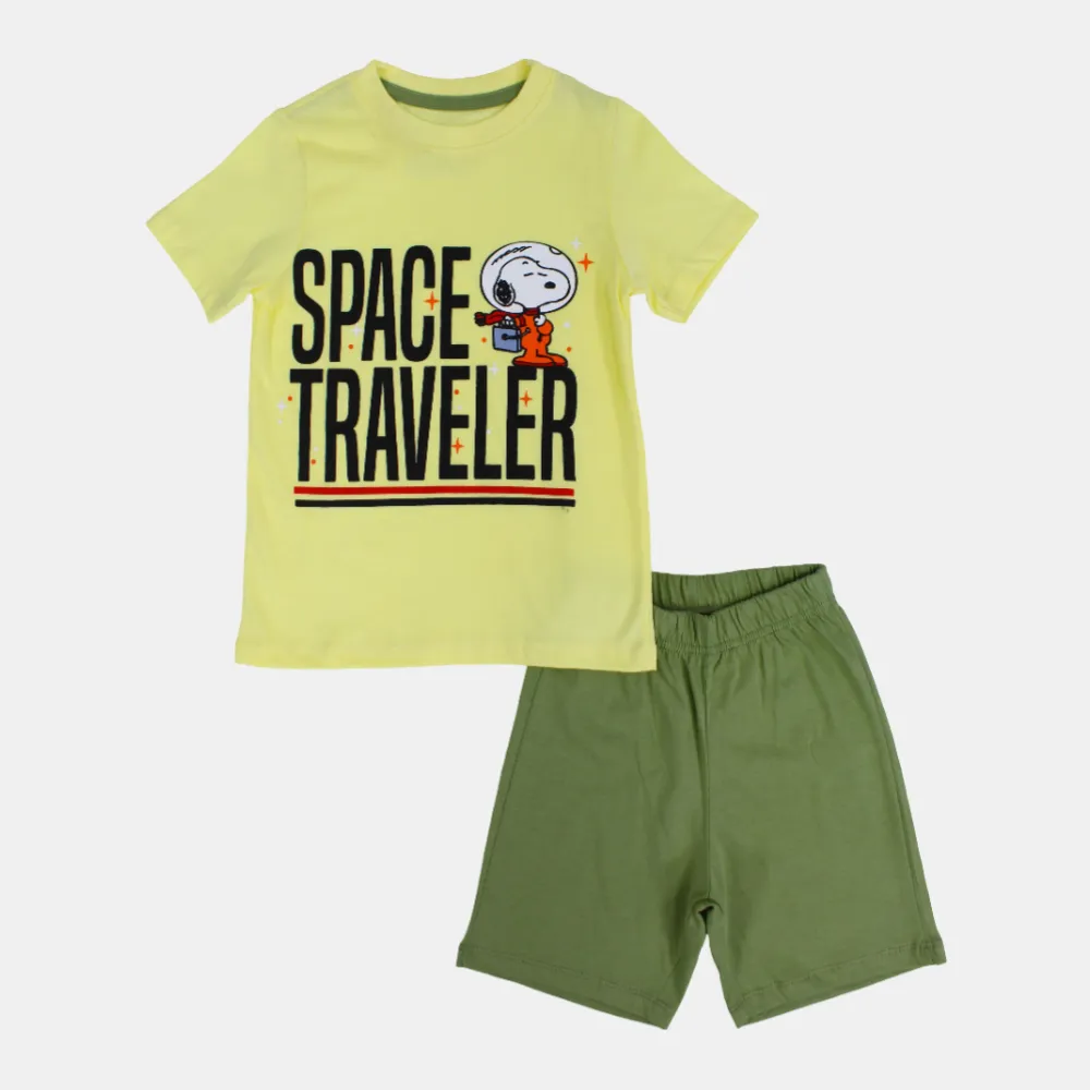 Boys Pajama Set - Space Traveler Design