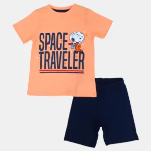 Boys Pajama Set - Space Traveler Design
