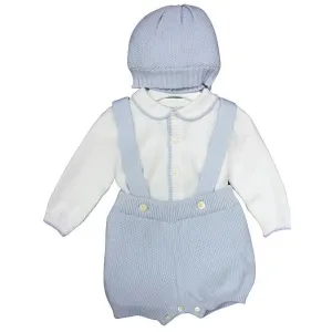 Boys Pale Blue 3 Piece Set