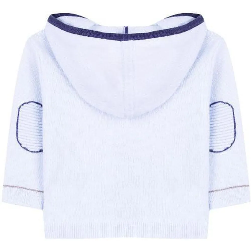 Boys Pale Blue Cardigan