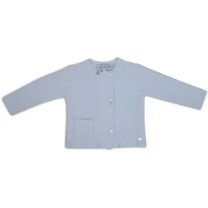 Boys Pale Blue Knit Cardigan