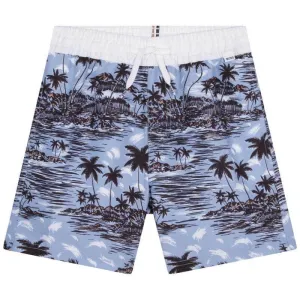 Boys Palm Tree Swim Shorts