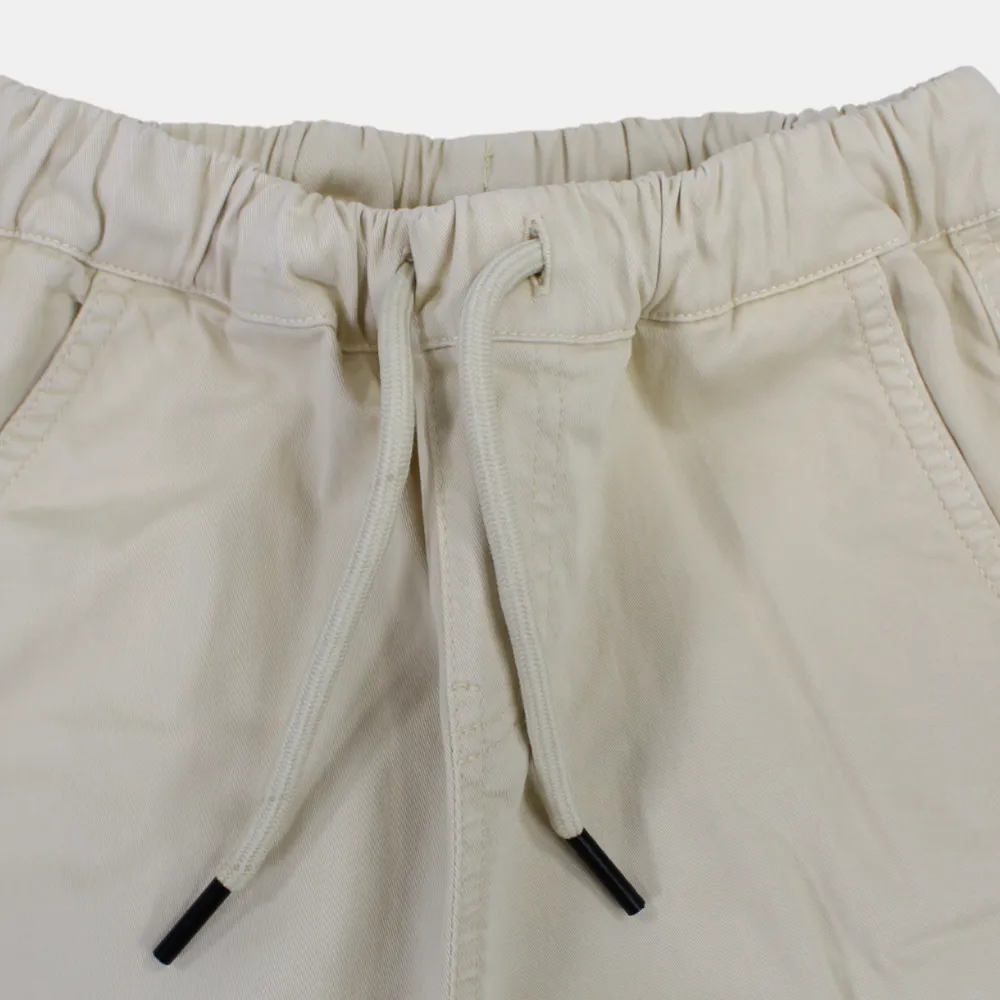 Boys Plain Gabardine Cargo Pants