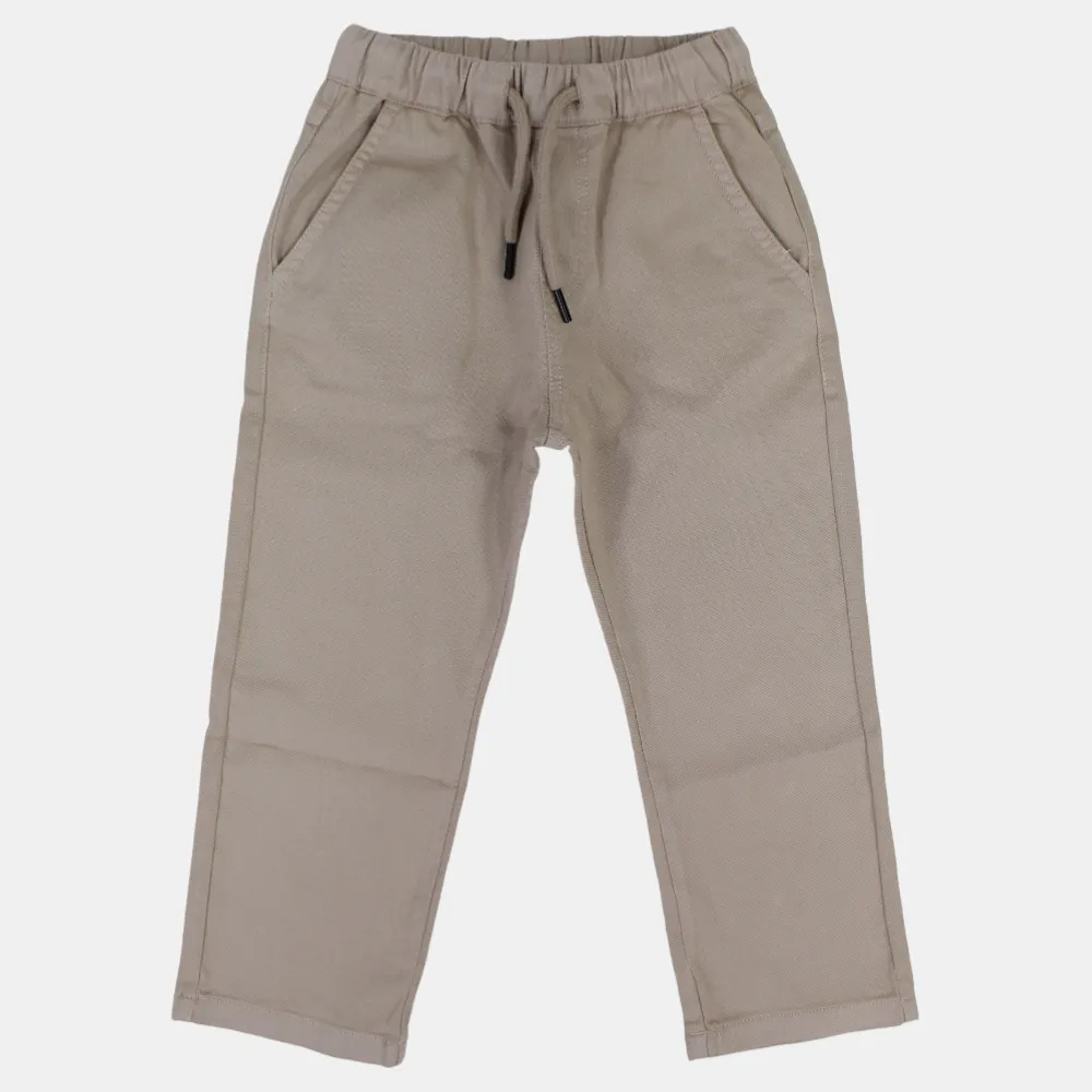 Boys Plain Gabardine Pants