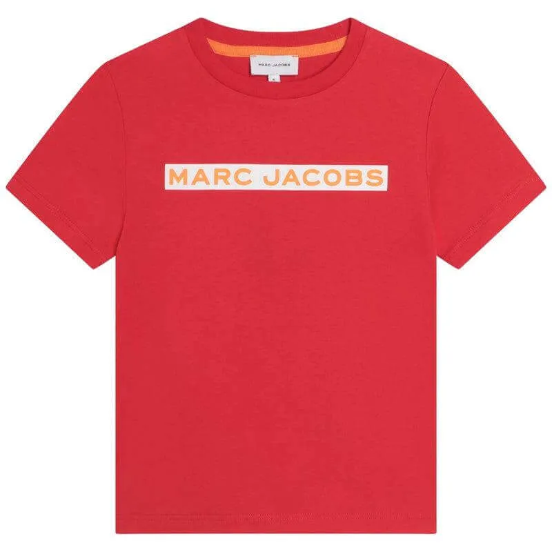 Boys Red Logo  T-shirt