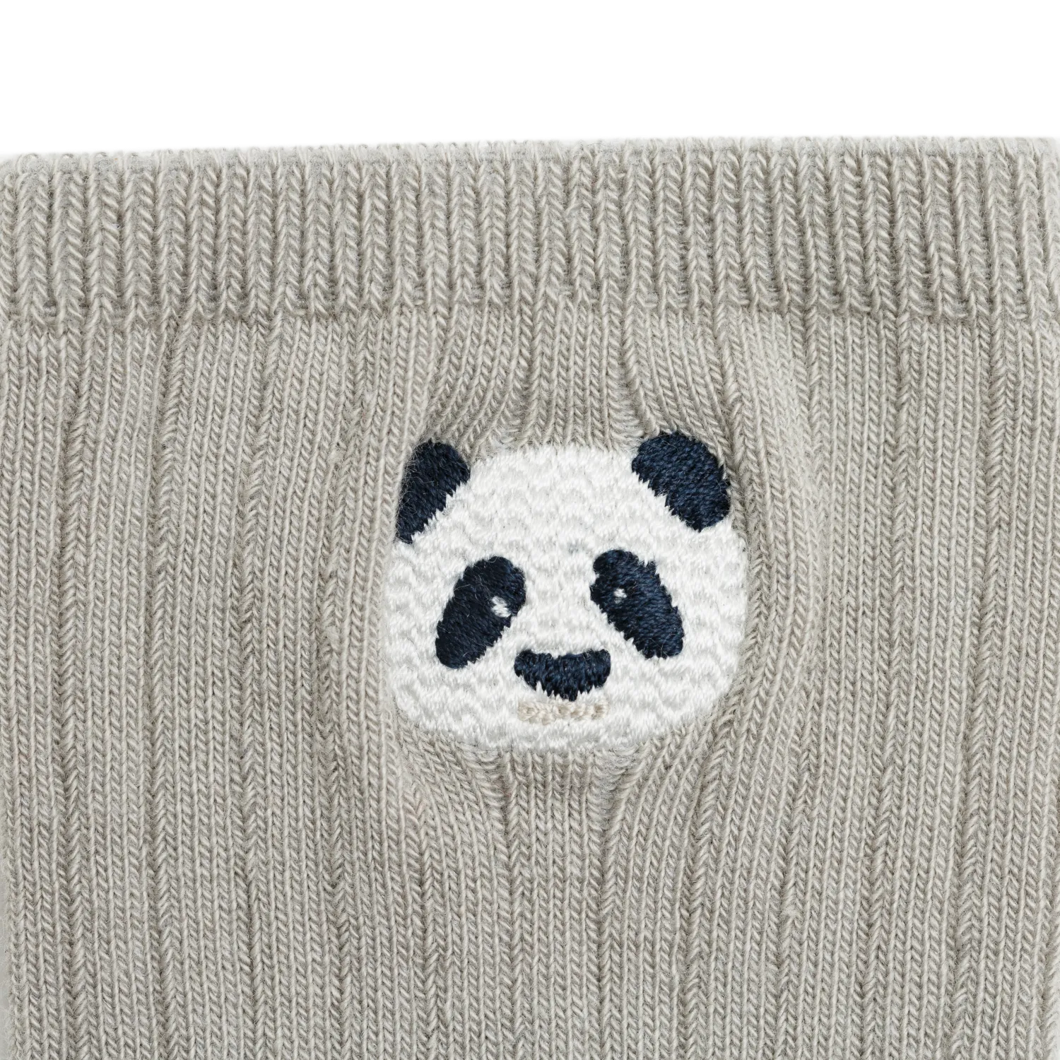 Boys Silver Panda Socks