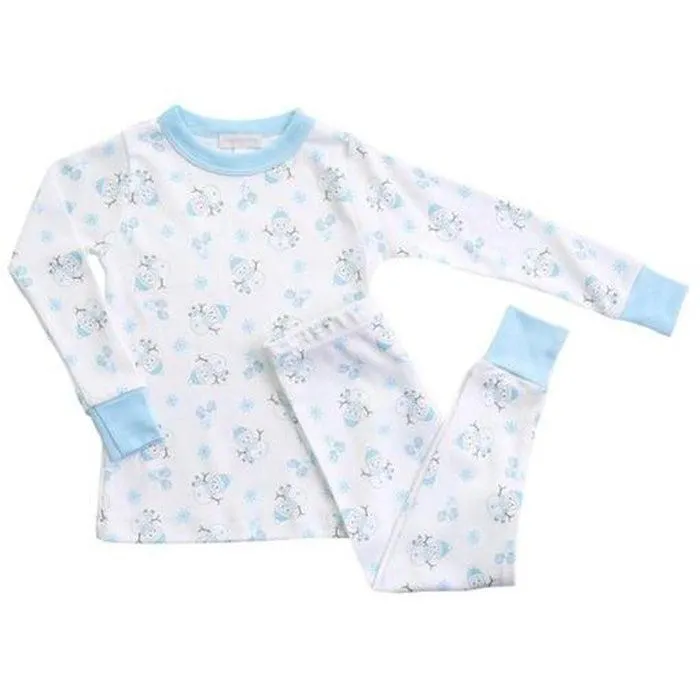 Boys Snowman Long Pyjamas