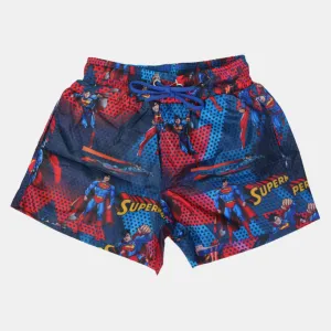 Boys' Swim Shorts – Superman Design