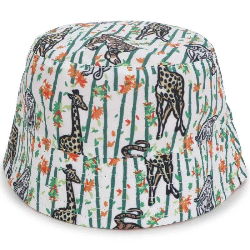 Boys Tiger Reversible Bucket Hat