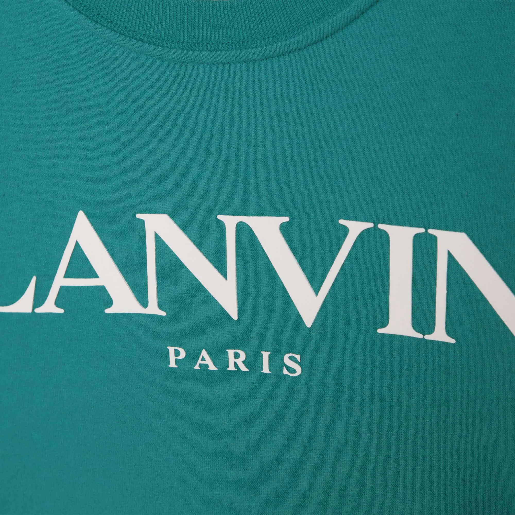 Boys Turquoise Logo T-shirt