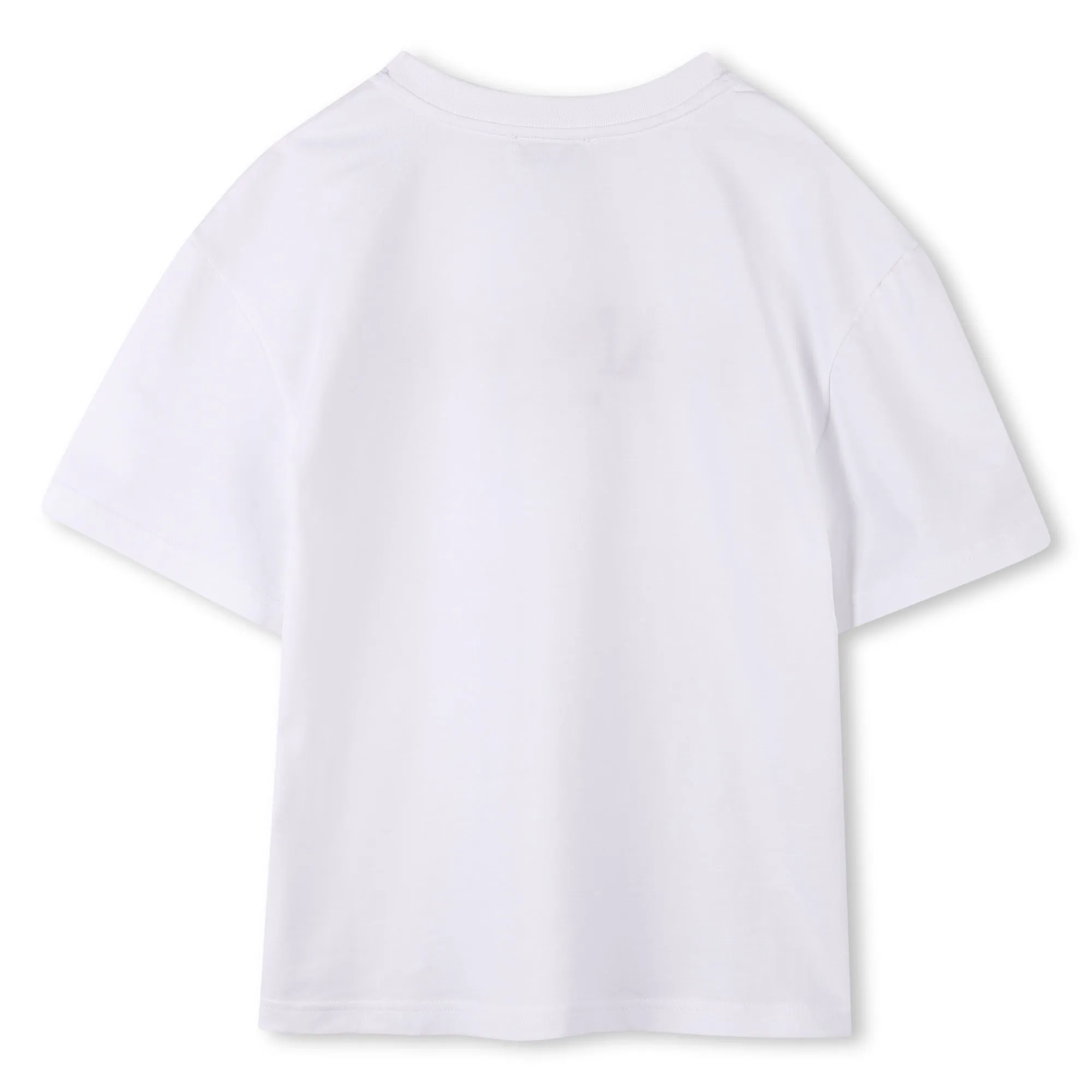 Boys White Beige T-Shirt