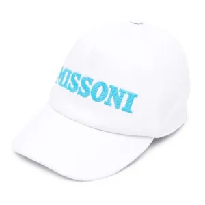 Boys White Logo Cap