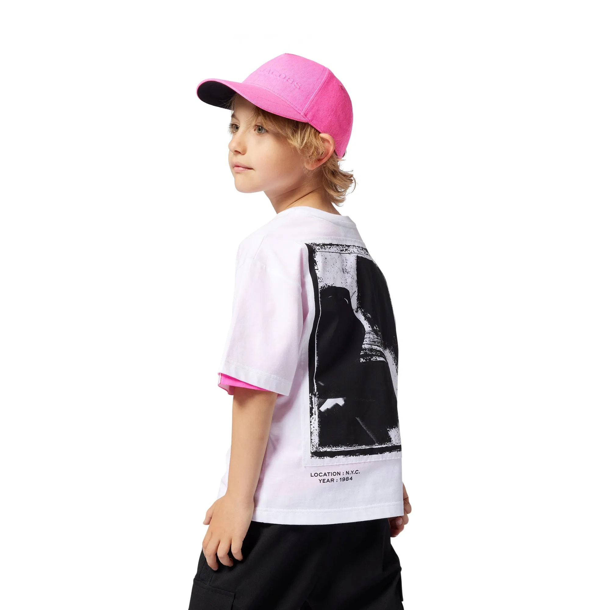 Boys White Logo T-Shirt