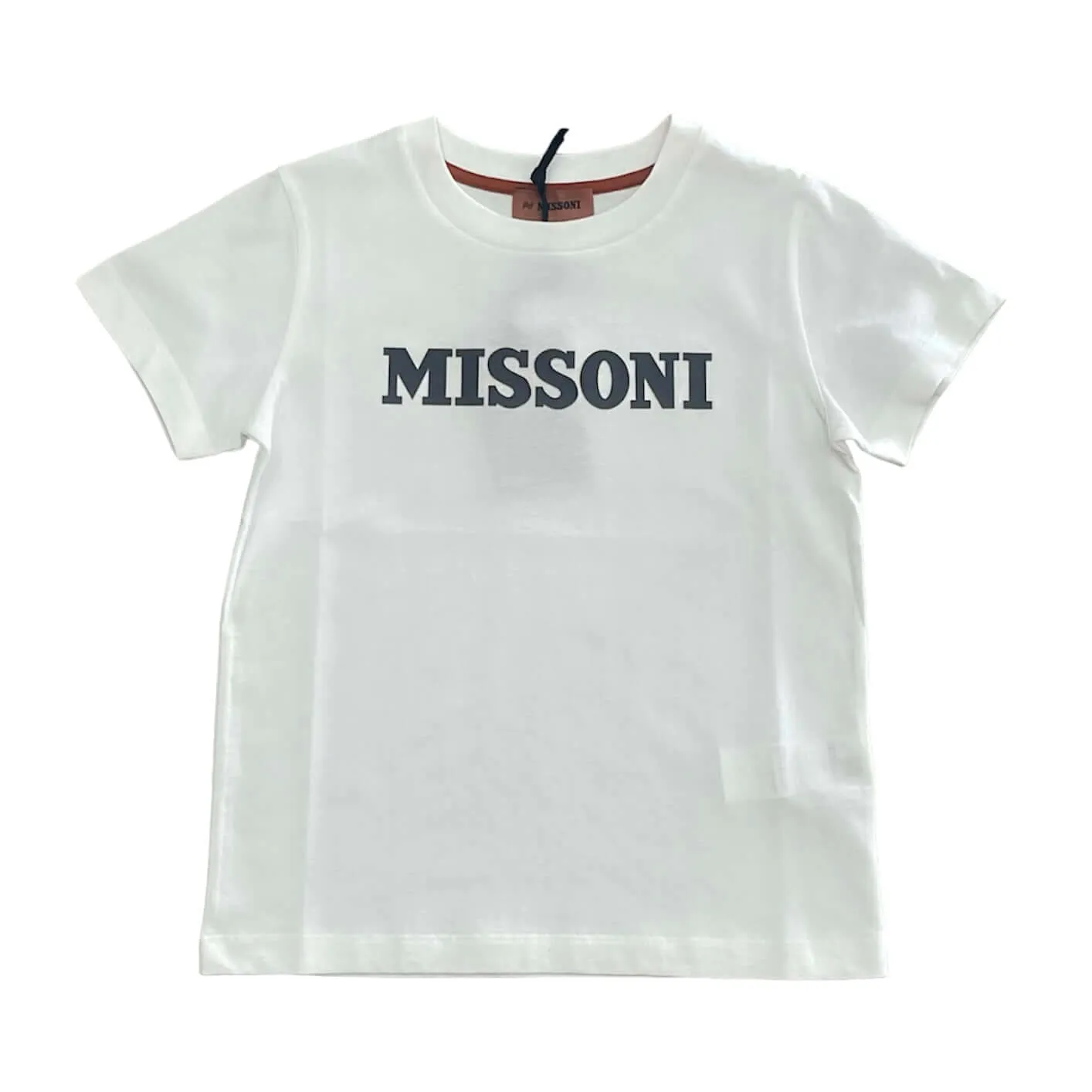 Boys White Logo T-Shirt