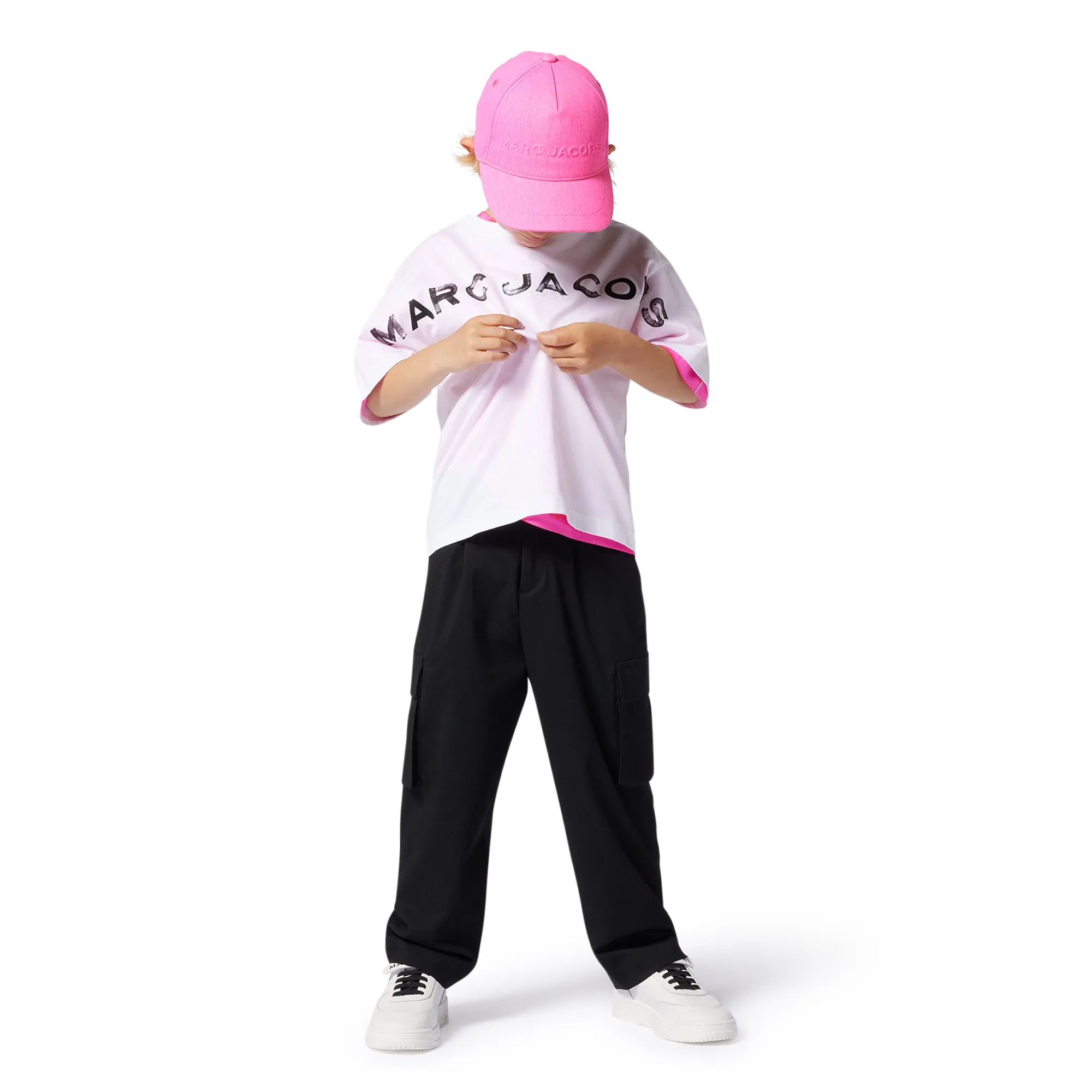 Boys White Logo T-Shirt