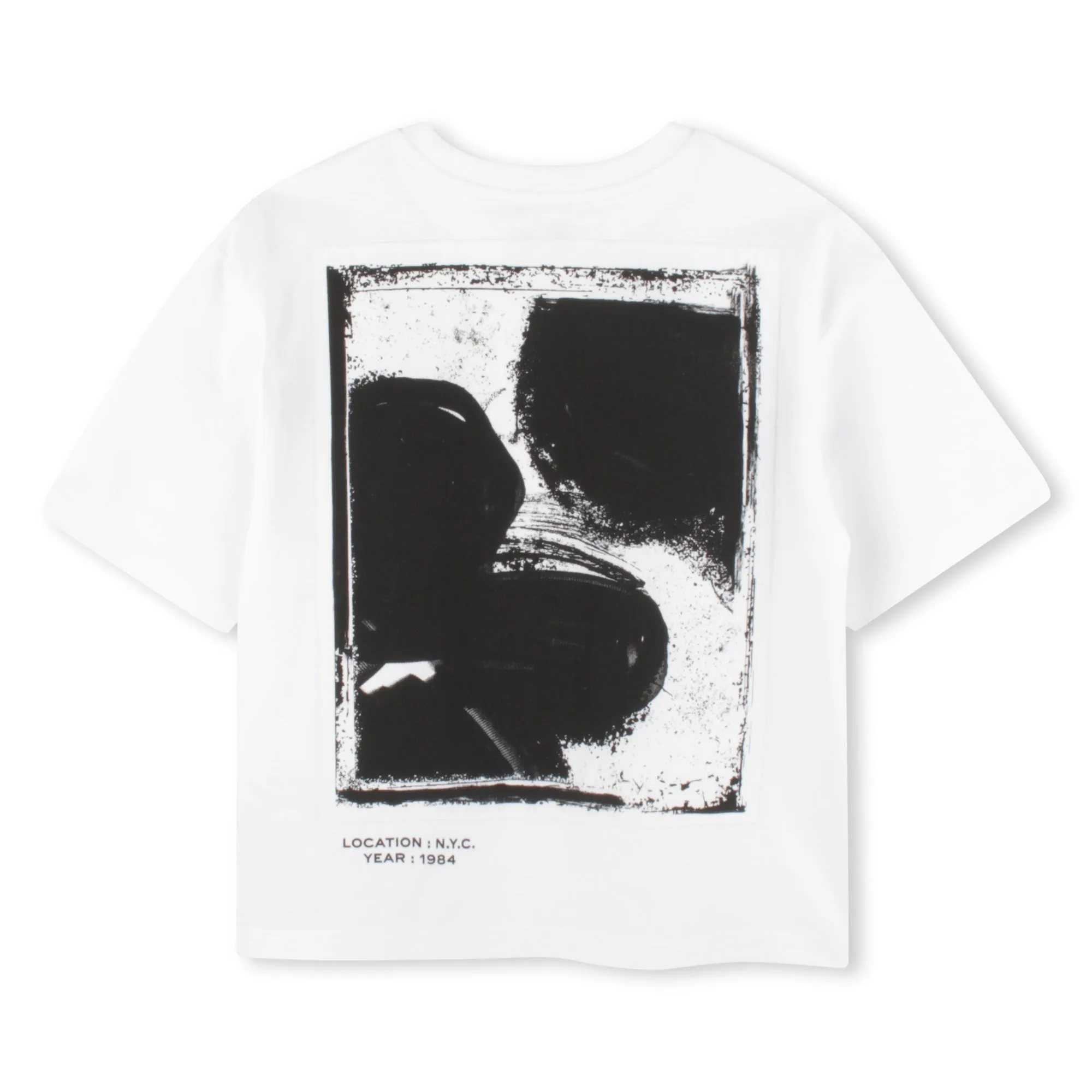 Boys White Logo T-Shirt