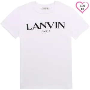 Boys White Logo T-shirt