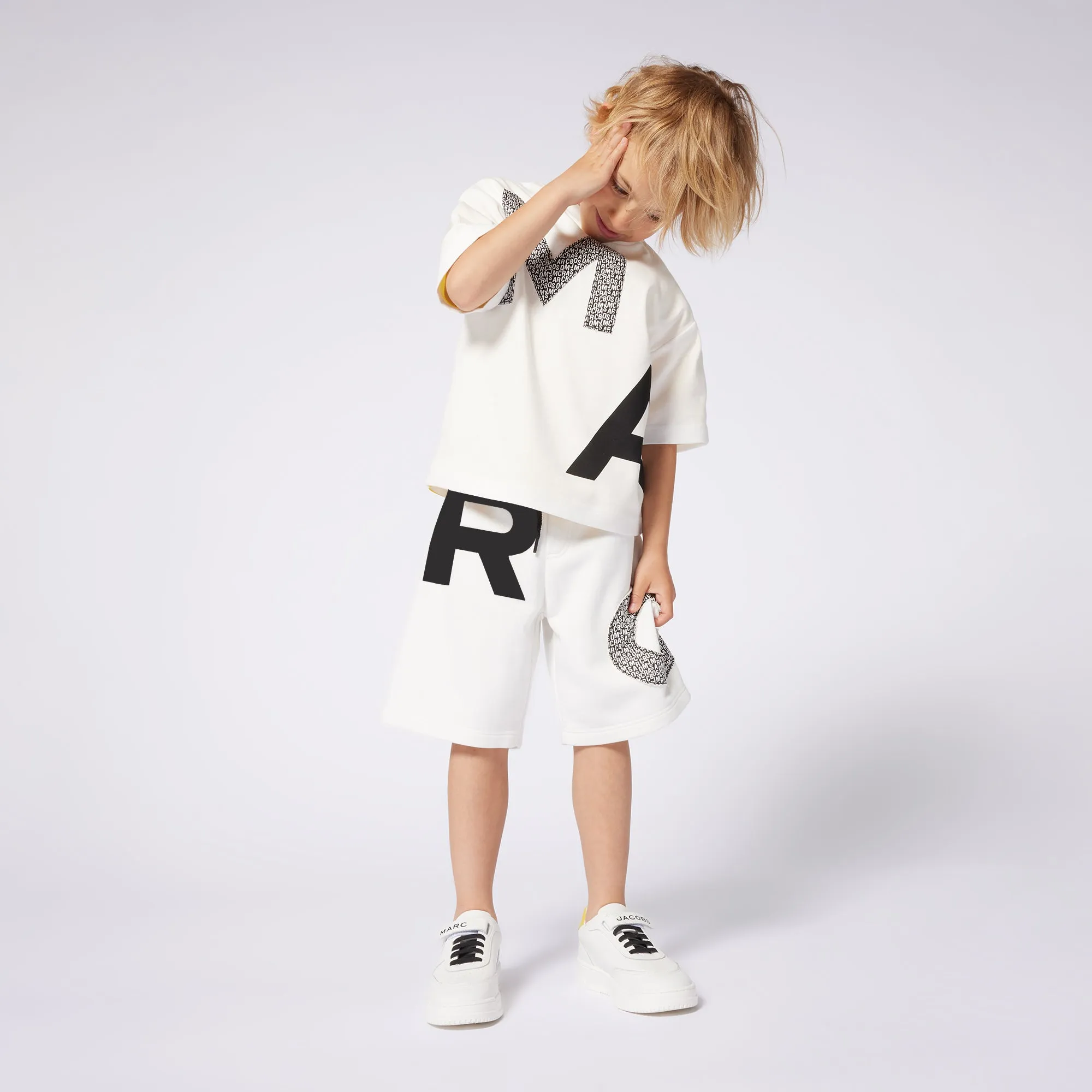 Boys White Logo T-Shirt