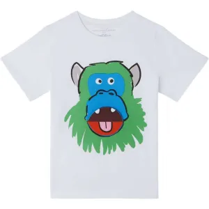 Boys White Organic Cotton T-Shirt