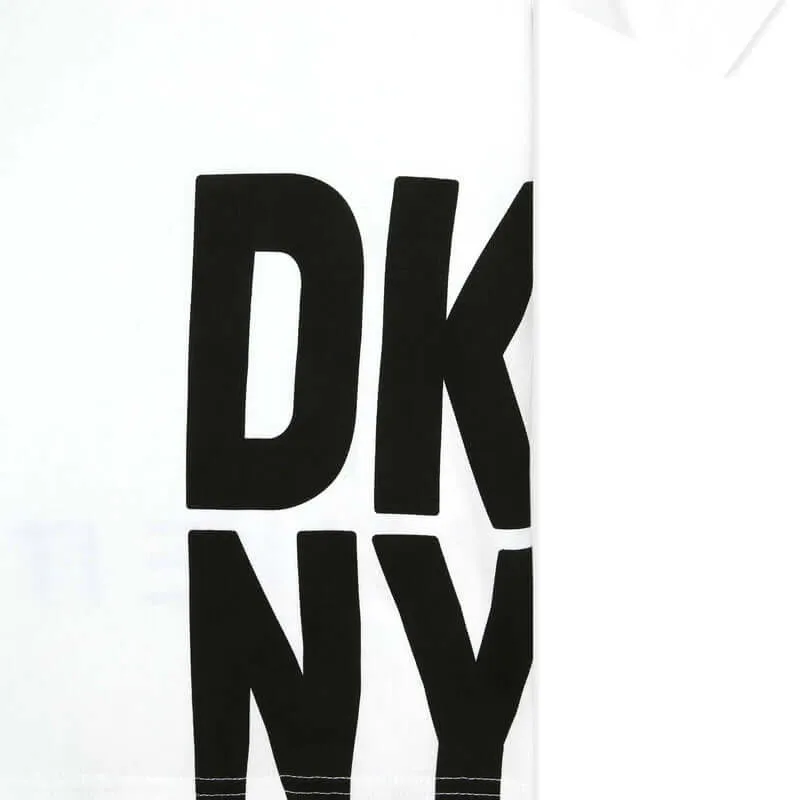 Boys White Short Sleeve T-Shirt