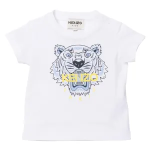 Boys White Tiger Paris T-Shirt