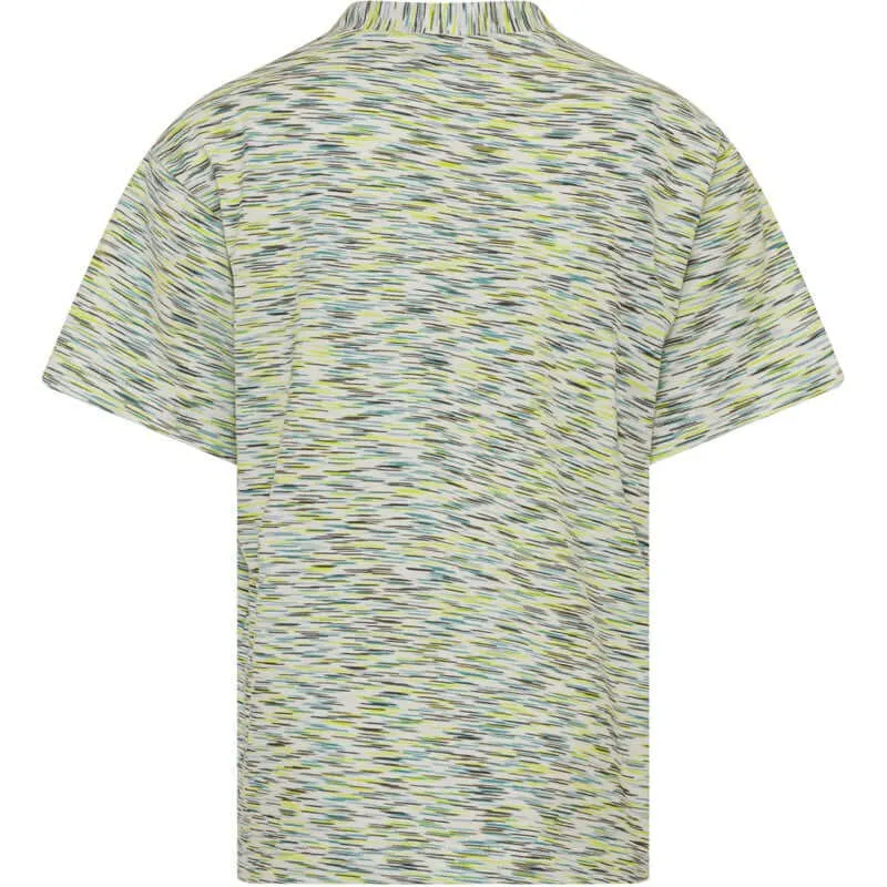 Boys Yellow & Green Patterned T-Shirt