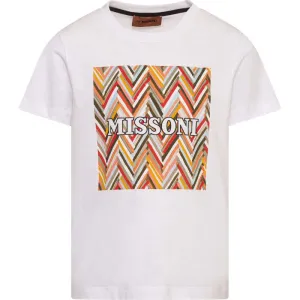 Boys Zig Zag Print Graphic T-Shirt