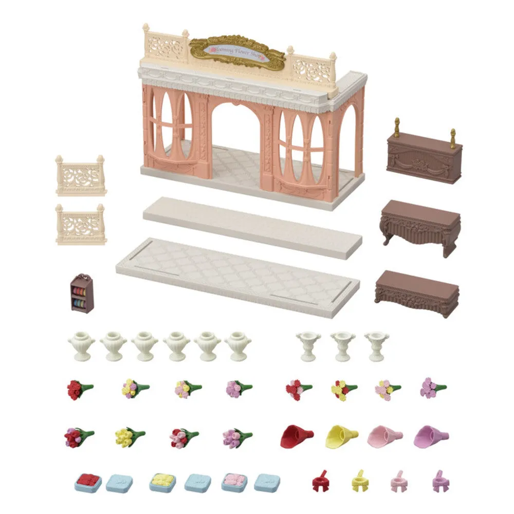 Calico Critters Town - Blooming Flower Shop