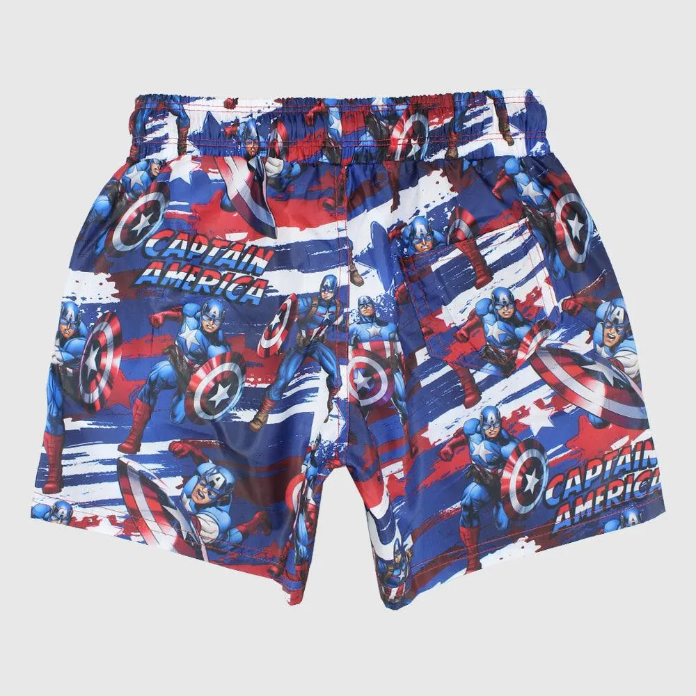 Captain America Swim Suit