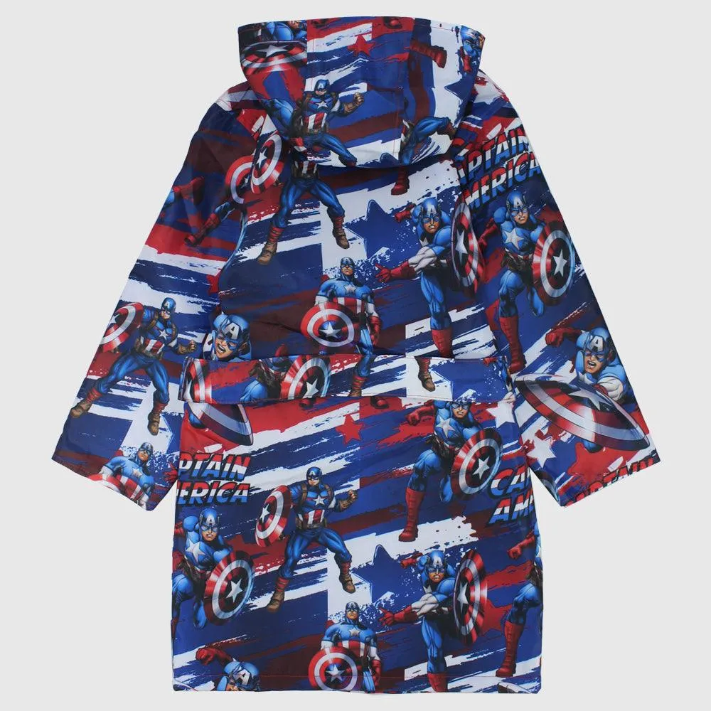 Captain America Waterproof Swim Robe