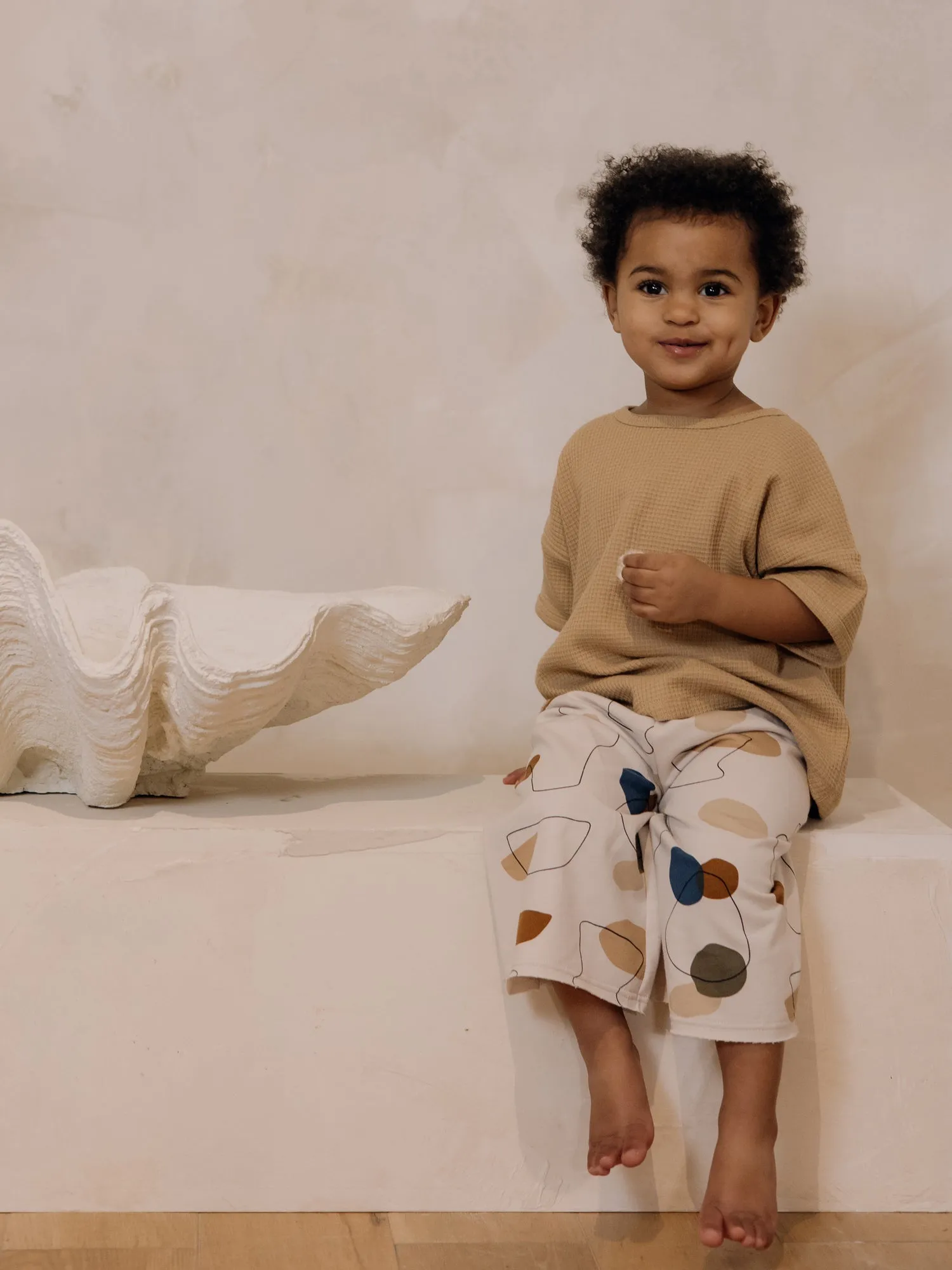 Ceramics Wide Leg Pants