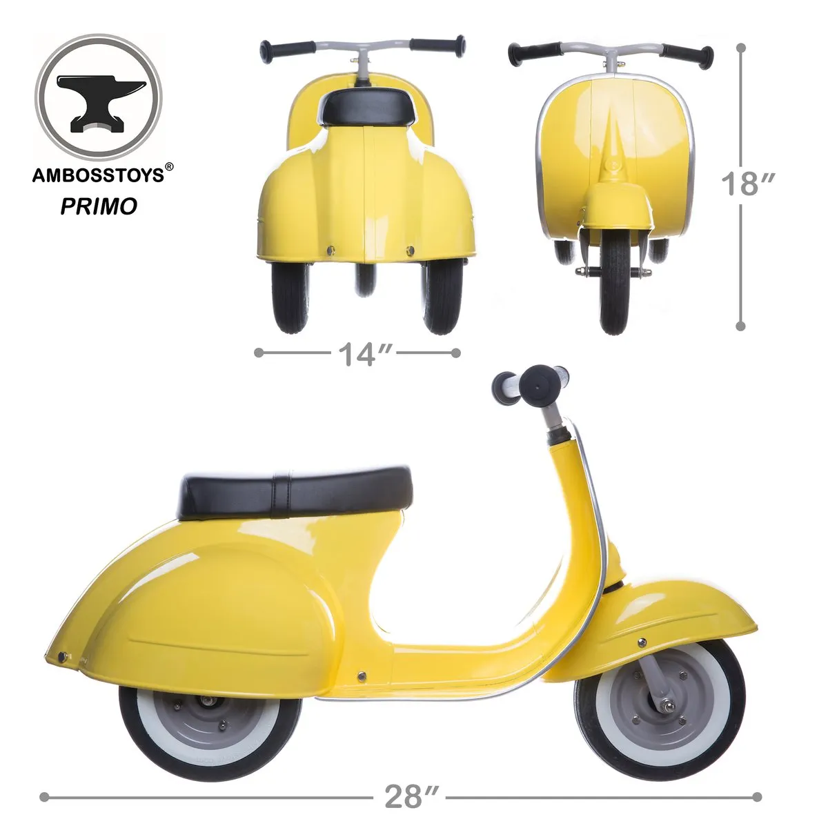 Classic Primo Ride-On Toy by Ambosstoys