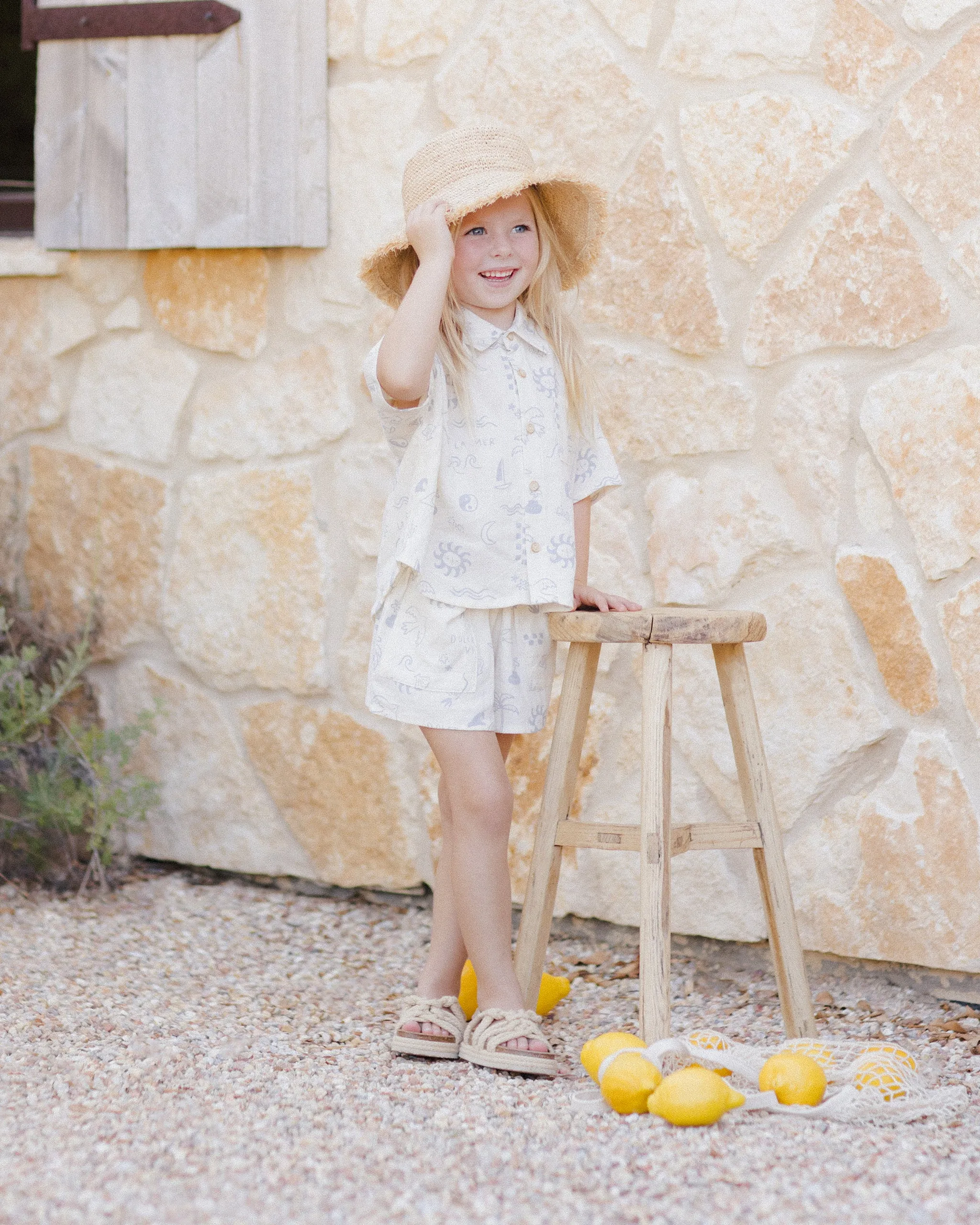 Collared Mediterranean Shirt