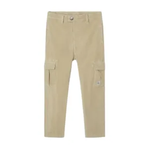 Corduroy Cargo Pants - Sand by Mayoral - FINAL SALE