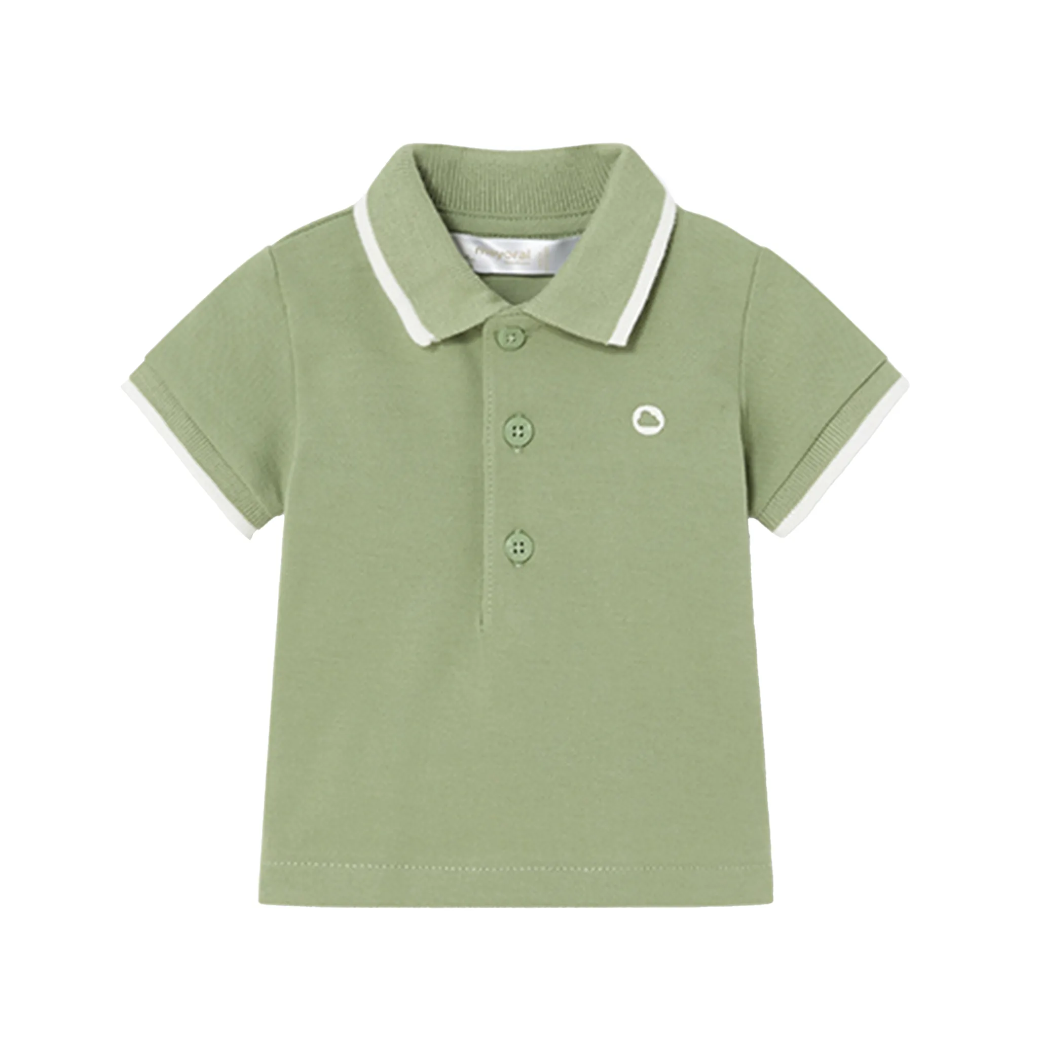 Cotton Newborn Boys Polo