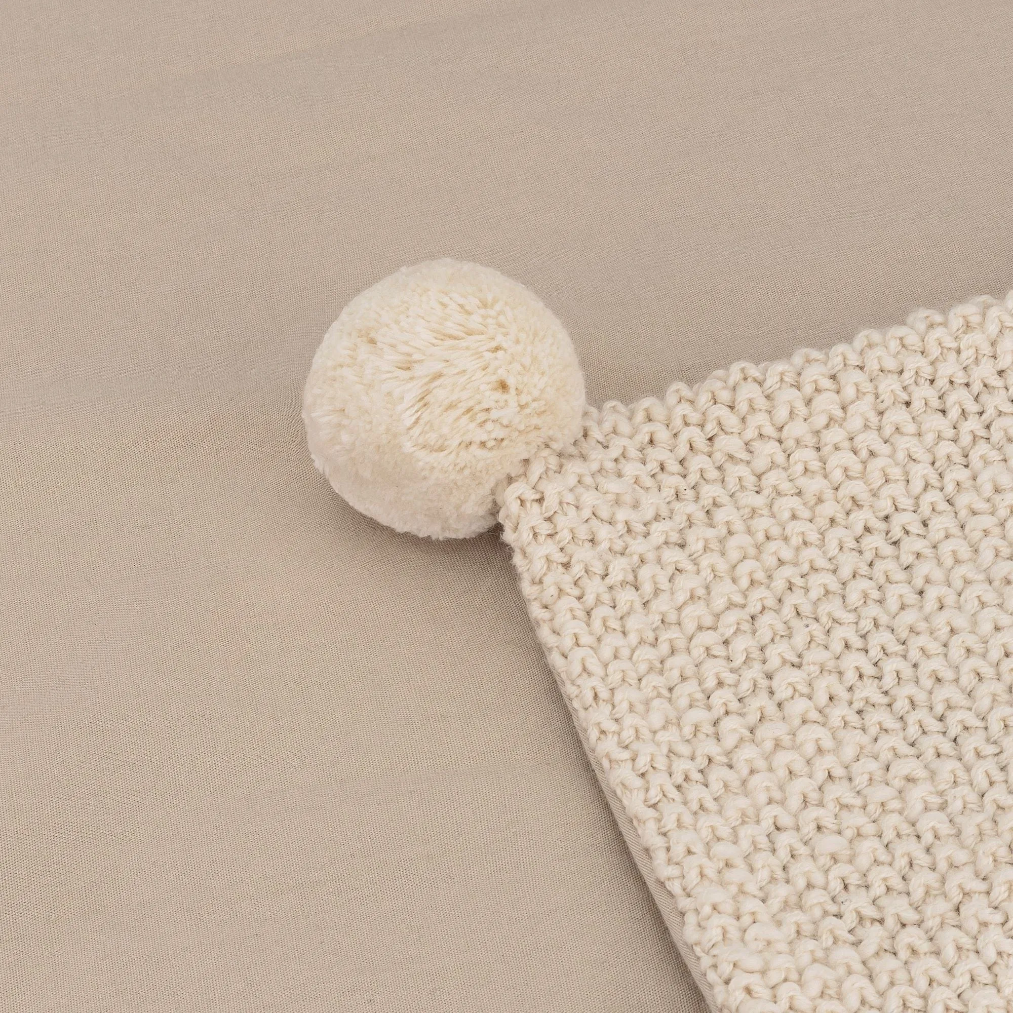 Crane Baby Avery Organic Baby Lovey Blanket (Ollie The Bunny)
