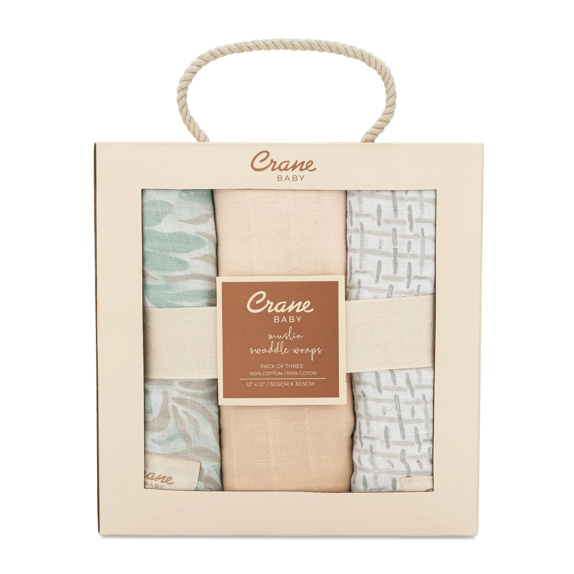 Crane Baby Cove 3-pc. Swaddle Set
