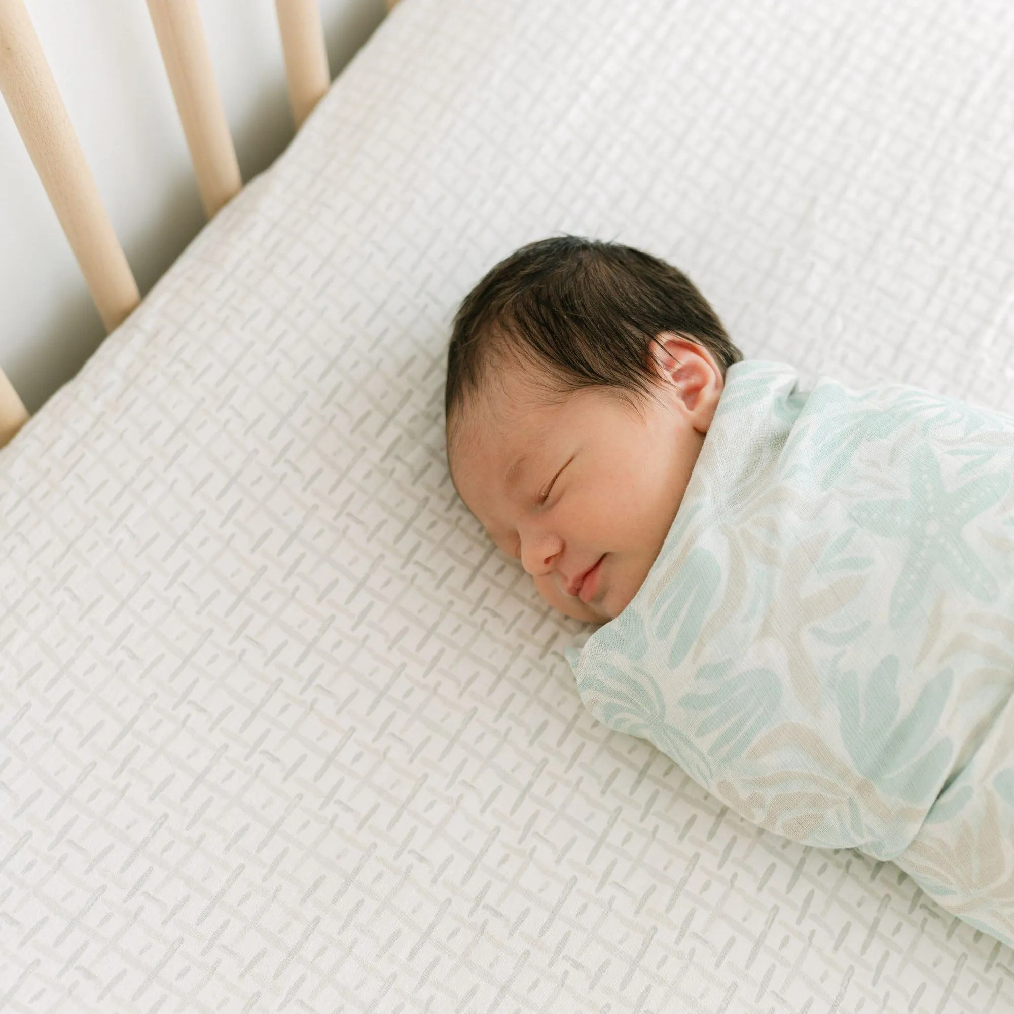 Crane Baby Cove Fitted Crib Sheet