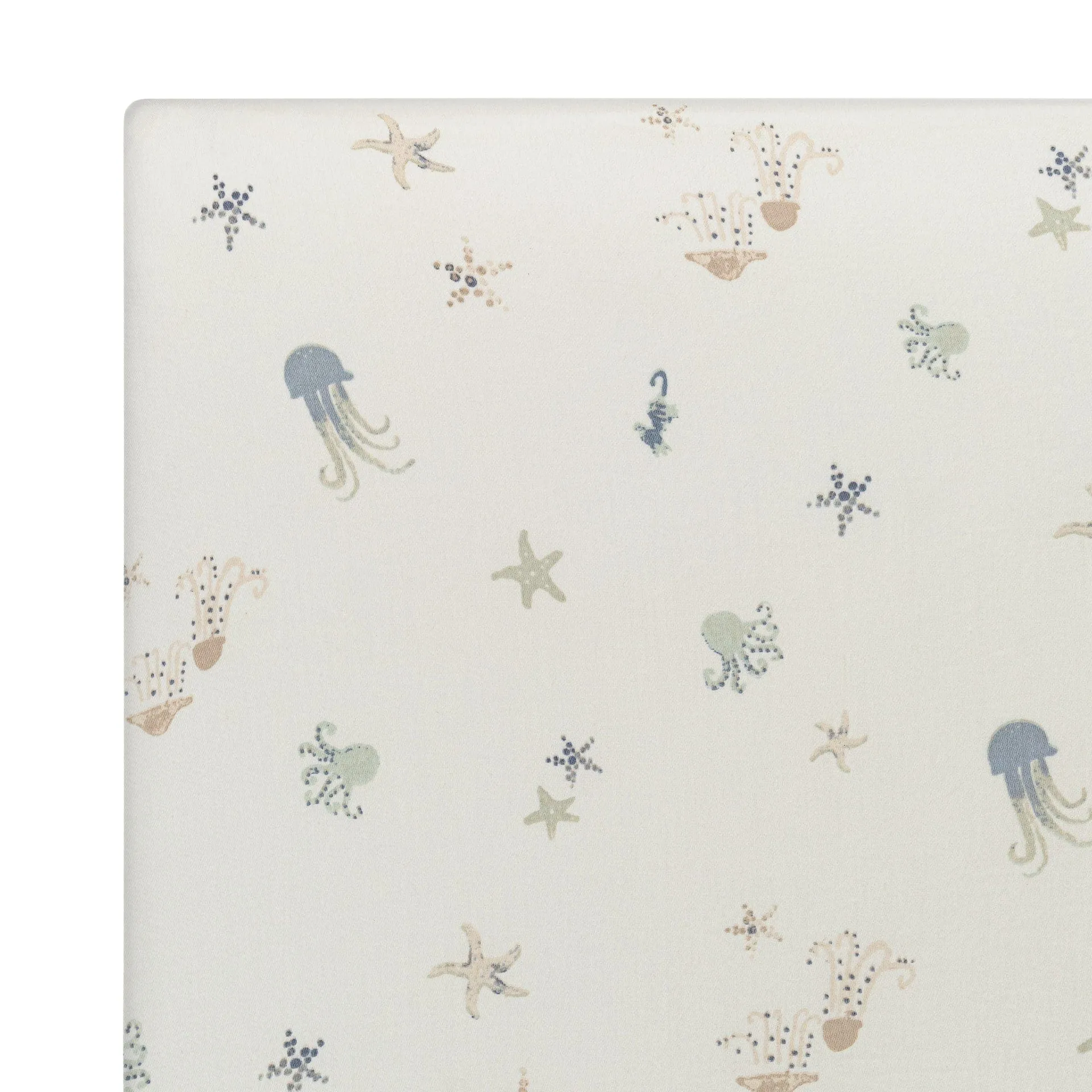 Crane Baby Cove Fitted Crib Sheet