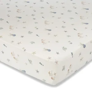 Crane Baby Cove Fitted Crib Sheet